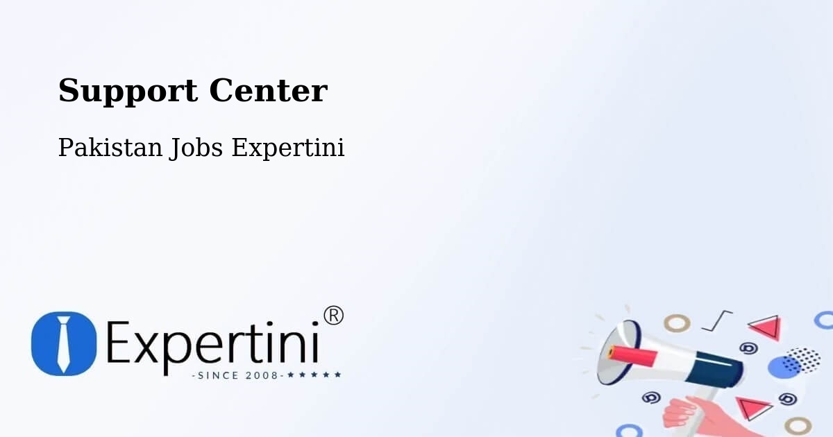 Support Services – Karachi - Pakistan Jobs Expertini